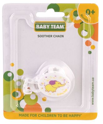 Цепочка для пустышки Baby Team 3333 круглая