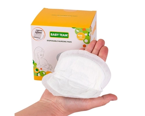Вкладыши лактационные Baby Team Basic 0021, 30 штук