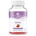 Биотин Apnas Natural пастилки жевательные со вкусом клубники по 5000 мкг №30
