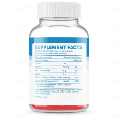 Кальцій, Магній, Цинк + Вітамін Д3 Apnas Natural таблетки №90