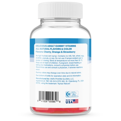 Кальций + Витамин Д3 2000 МЕ Apnas Natural пастилки жевательные для детей №30