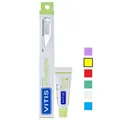 Набір Dentaid Vitis Orthodontic Regular зубна щітка (жовта) + зубна паста Vitis Orthodontic 15 мл