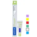 Набір Dentaid Vitis Orthodontic Regular зубна щітка (прозора) + зубна паста Vitis Orthodontic 15 мл