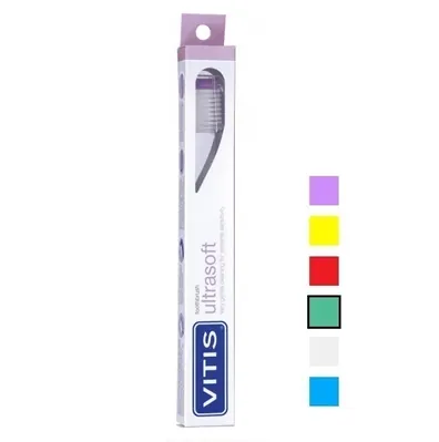Зубная щетка Dentaid Vitis Ultrasoft ультра м'яка, зелена, 1 шт