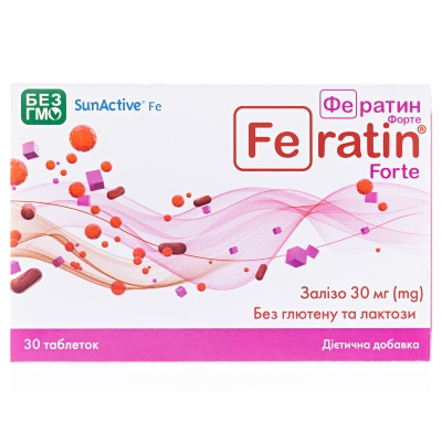 Фератин Форте таблетки №30