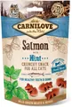 Ласощі для кішок Carnilove Crunchy Snack з лососем, м'ятою та свіжим м'ясом, 50 г