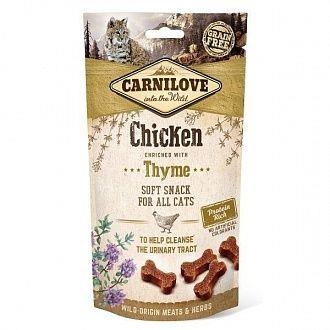 Лакомство для кошек Carnilove Semi Moist с курицей и тимьяном, 50 г