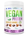 Протеїн рослинний змішаний Allnutrition Vegan Protein шоколад та карамель, 500 г