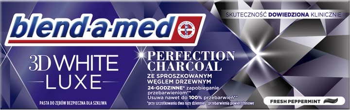 Зубна паста Blend-a-med 3D White Luxe Досконалість вугілля, 75 мл