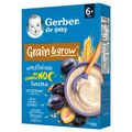 Каша безмолочная Gerber овсяно-пшеничная с черносливом для детей с 6 месяцев, 200 г