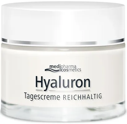 Крем для обличчя Medipharma Cosmetics Hyaluron Riche денний насичений, 50 мл