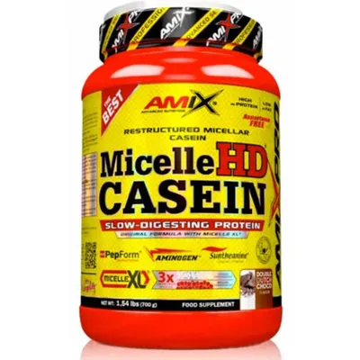 Казеїн міцелярний Amix Nutrition AmixPro MicelleHD Casein подвійний голландський шоколад, 700 г