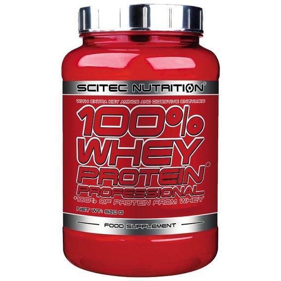 Протеїн Scitec Nutrition 100% Whey Protein Professional coconut, 920 г