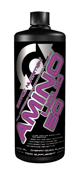 Аминокислоты Scitec Nutrition Amino Liquid 50 pineapple/currant, 1 л