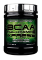 Аминокислота Scitec Nutrition BCAA + Glutamine Xpress apple, 300 г