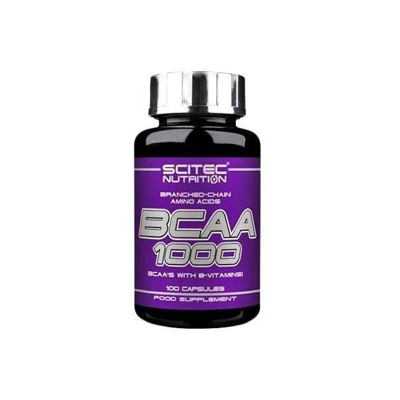 Амінокислота Scitec Nutrition BCAA 1000, 100 капсул