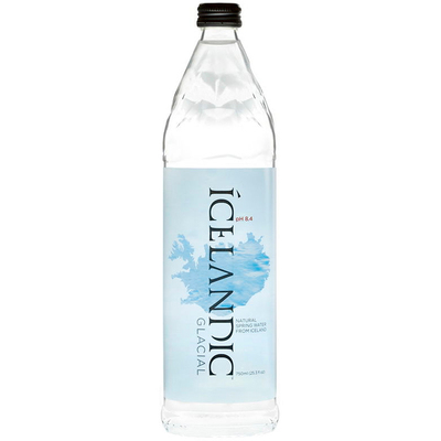 Вода минеральная Icelandic Glacial негазированная, стеклянная бутылка, 0,75 л