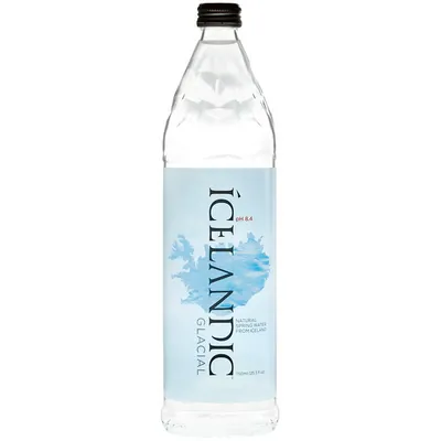 Вода питна Icelandic Glacial негазована, скляна пляшка, 0,75 л