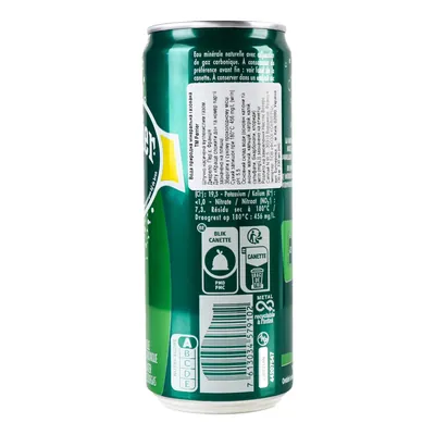 Вода мінеральна Perrier газована, банка, 0,33 л