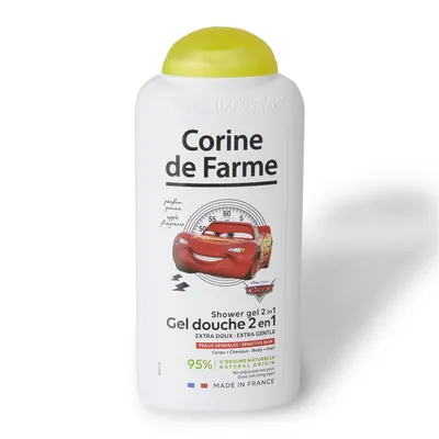 Гель для душу 2 в 1 Corine De Farme Disney Тачки, 300 мл