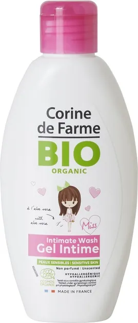 Гель для інтимної гігієни Corine de Farme Bio Organic Miss органічний без сульфатів, 125 мл