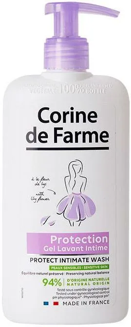 Гель для інтимної гігієни Corine de Farme Protection захисний, 250 мл