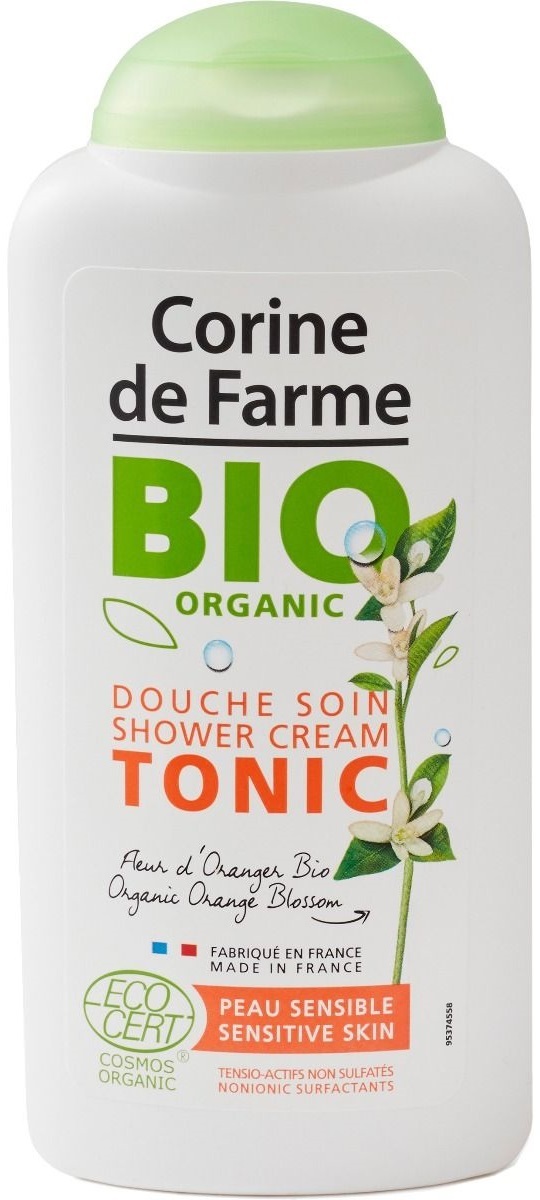 Гель крем для душа Corine De Farme Bio Organic Tonic цветок апельсинового дерева, 300 мл