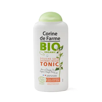 Гель-крем для душу Corine De Farme Bio Organic Tonic квітка апельсинового дерева, 500 мл