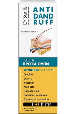 Паста Dr.Sante Anti Dandruff проти лупи, 100 мл