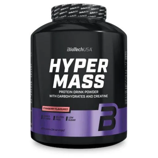Гейнер Biotech Hyper Mass полуниця, 2,27 кг