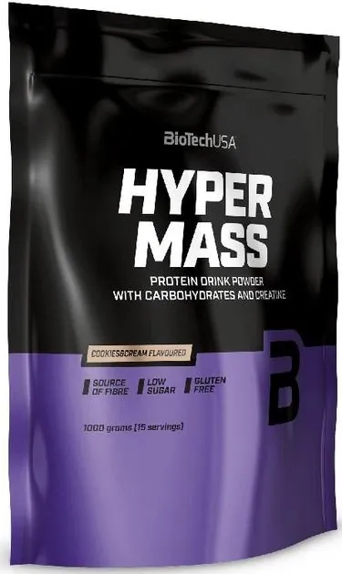 Гейнер Biotech Hyper Mass печиво та крем, 1 кг
