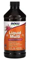 Мультивітаміни NOW Liquid Multi рідкі смак лісові ягоди, 473 мл