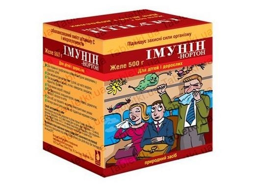 Иммунин-Нортон желе д/перор. прим. по 500 г в конт.