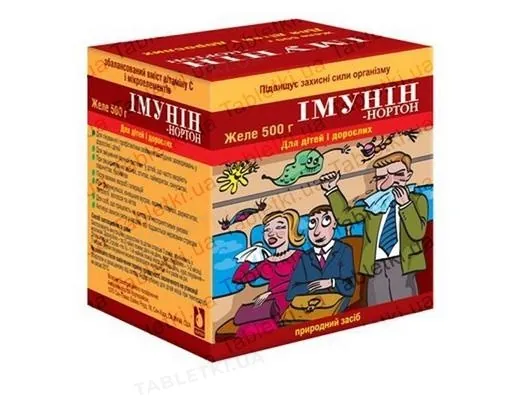 Імунін-Нортон желе д/перор. заст. по 500 г у конт.