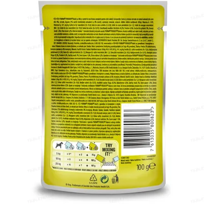 Корм вологий для собак Purina Friskies з яловичиною та картоплею в соусі, 100 г