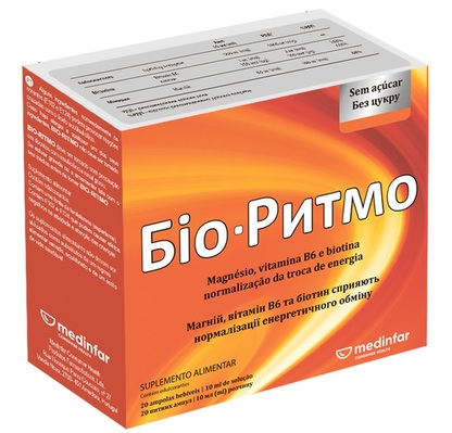 Біо-Рітмо розчин для внутр. застосув. по 10 мл №20 в амп.