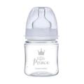 Пляшечка Canpol Babies Easystart Royal baby антиколікова з широким отвором, синя, 120 мл