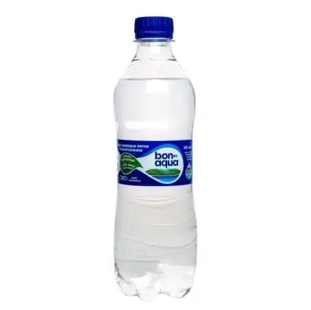 Вода питна BonAqua сильногазована, 0,5 л