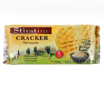 Крекер Stiratini Cracker Sesam з кунжутом, 250 г