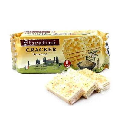 Крекер Stiratini Cracker Sesam з кунжутом, 250 г