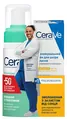 Набір CeraVe дерматологічного догляду (денний крем SPF50 52мл + легка пінка для очищення шкіри обличчя 148мл) знижка -50% на другий засіб у наборі