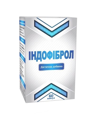 Индофиброл капсулы по 0,4 г №60
