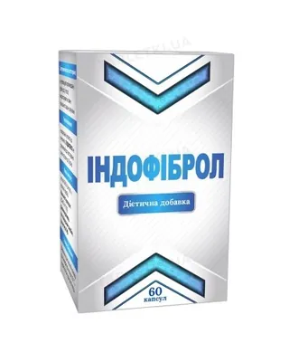 Індофіброл капсули по 0,4 г №60