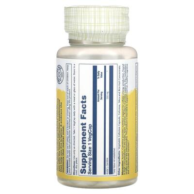 Ацетил L-карнитин Solaray Acetyl L-Carnitine, 30 капсул