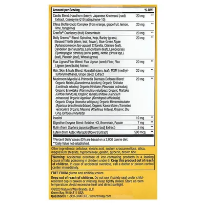 Мультивітаміни для жінок Nature's Way Alive! Women's Ultra Multivitamin, 60 таблеток