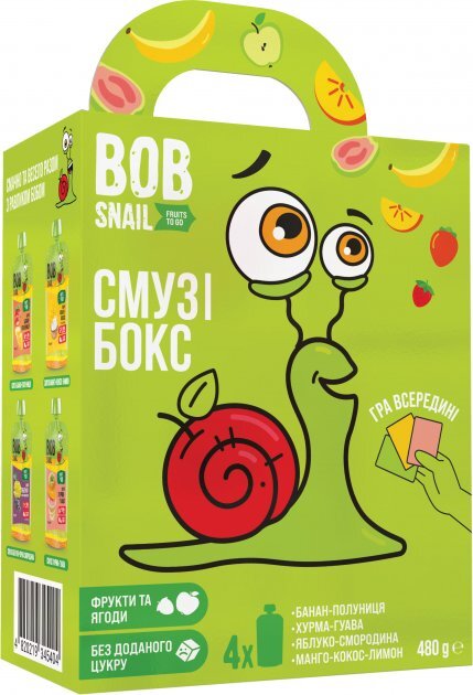 Набор Bob Snail Смузи бокс с комиксом, 480 г