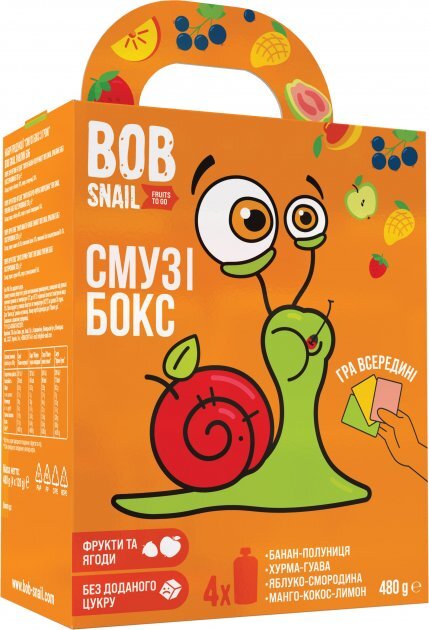 Набор Bob Snail Смузи бокс с комиксом, 480 г