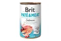 Корм вологий для собак Brit Pate & Meat з лососем, 400 г