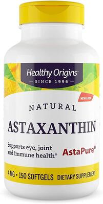 Астаксантин Healthy Origins Astaxanthin 4 мг, 150 капсул