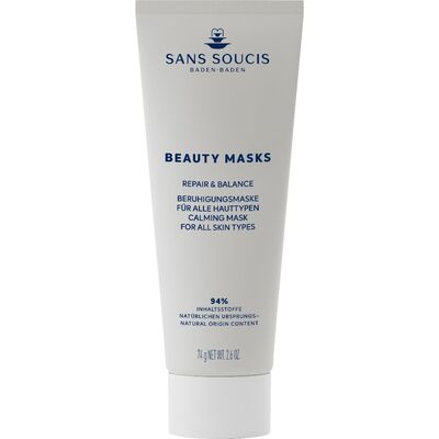 Маска для обличчя Sans Soucis Beauty Masks Repair & Balance заспокійлива, 75 мл